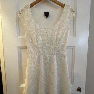 Bebe White Dress